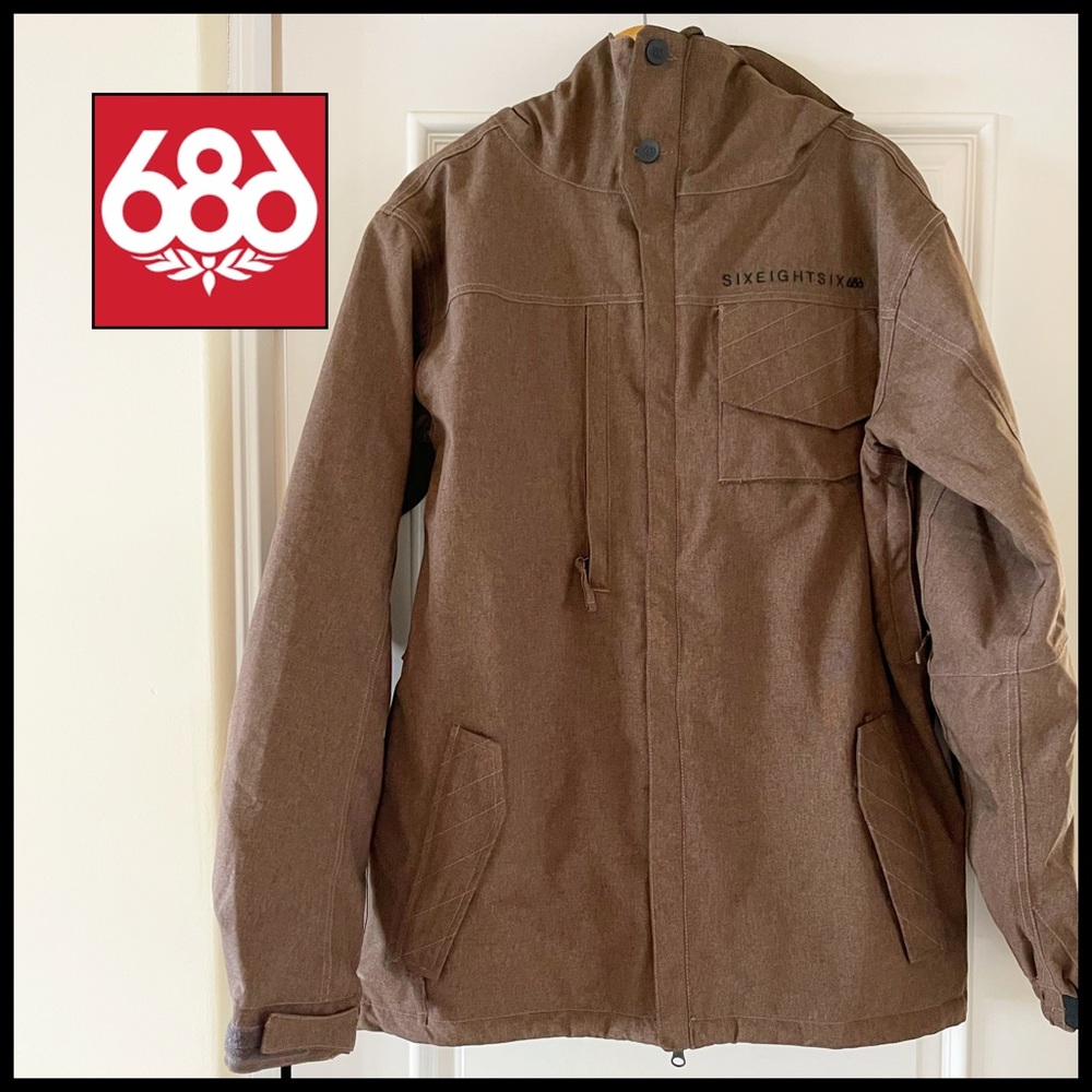 686 Brown Ski & Snowboard Jacket